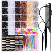Acessórios de cabelo TSMaddTS Hair Ties para crianças com clipes e alfinetes