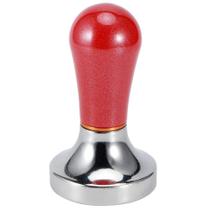 Acessórios de café Espresso Tamper Agatige 57mm vermelhos