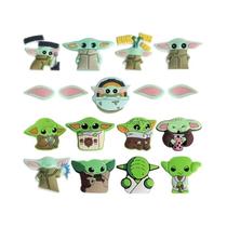 Acessórios De Calçados Disney Star Wars Para Crianças, 8-55PCS, Decorações De Calçados Em Estilo