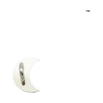 Acessórios De Capa De Telefone DIY Em Metal Com Estrela E Lua Em Forma De Borboleta, 2 Peças,