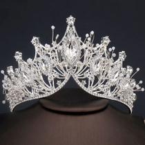 Acessórios de Casamento Para Mulheres Tiara Coroa Barroca