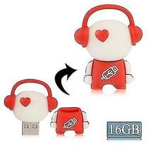 Acessórios de computador conjuntos de música vermelha homem cartoon silicone usb flash disk especial para todos os tipos de presentes do dia do festival 16gb Acessórios de computador conjuntos de música vermelha homem cartoon silicone usb flash disk especial para todos os tipos de presentes do dia do festival 16gb