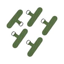 Acessórios De Cordão Trançado Em Forma De T Para iPhone E Xiaomi, Placas De Cordão, 3 a 5 Peças