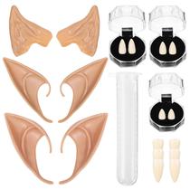 Acessórios de cosplay Kisangel Elf Ears and Vampire Teeth Acessórios de cosplay Kisangel Elf Ears and Vampire Teeth