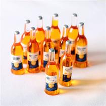 Acessórios de decoração Dollhouse SXFSE Mini Beer Bottle 1:12 Acessórios de decoração Dollhouse SXFSE Mini Beer Bottle 1:12