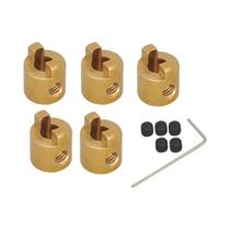 Acessórios De Eixo De Cobre De Latão De 3mm, 4mm, 4.76mm, 5mm Para Modelo De Barco RC