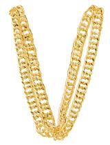 Acessórios de fantasia Chain Rubies 1980 Big Links Gold para adultos Acessórios de fantasia Chain Rubies 1980 Big Links Gold para adultos