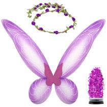 Acessórios de fantasia Funcredible Purple Fairy Wings & Crown Acessórios de fantasia Funcredible Purple Fairy Wings & Crown