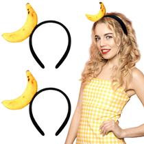Acessórios de fantasia Knitgrip Banana Headband Funny 2 peças