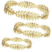 Acessórios de fantasia PQJSJDR Roman Laurel Wreath Crown, pacote com 3 Acessórios de fantasia PQJSJDR Roman Laurel Wreath Crown, pacote com 3