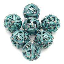 Acessórios de jogo de tabuleiro Metal Dice Chips para todas as idades