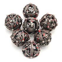 Acessórios de jogo de tabuleiro Metal Dice Chips para todas as idades