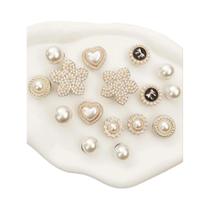 Acessórios De Luxo Para Calçados Femininos: 16 Peças De Fivelas De Strass Para Joias DIY, Pins Para Acessórios De Luxo Para Calçados Femininos: 16 Peças De Fivelas De Strass Para Joias DIY, Pins Para