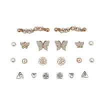 Acessórios De Luxo Para Meninas: 20 Peças De Charms Borboleta E Rosa Destacáveis Para Crocs, Clogs E