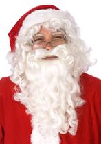 Acessórios de Papai Noel, trajes divertidos, peruca e barba de Papai Noel Acessórios de Papai Noel, trajes divertidos, peruca e barba de Papai Noel