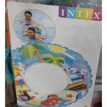 Acessórios de Praia e Piscina - Bóia Redonda Animais- 61 Cm - Praia - Intex