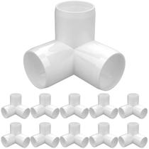 Acessórios de PVC de 3 vias LetsFix 1-1/4 (pacote com 10) graus de móveis Acessórios de PVC de 3 vias LetsFix 1-1/4 (pacote com 10) graus de móveis