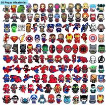 Acessórios De PVC Para Sapatos Marvel Spider-Man, Decorações DIY Para Crocs, Conjunto De 10, 20 Ou