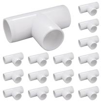Acessórios de PVC Tee wtxhhy Conexões de tubos de PVC de 1 polegada 3 vias x16 Acessórios de PVC Tee wtxhhy Conexões de tubos de PVC de 1 polegada 3 vias x16