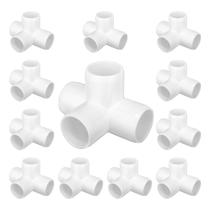 Acessórios de PVC TiantianUp 4 vias e 1 polegada pacote com 12 Furniture Grade