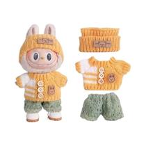 Acessórios De Roupa Para Boneca Mini Plush De 17cm, Sem Boneca, Roupas De Macacão Kpop Exo Labubu,