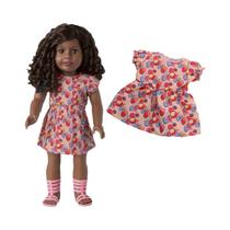 Acessórios De Roupas De Boneca Rosa Para Bebê Reborn De 43cm, Sapatos Americanos De 18 Polegadas,