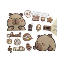 Acessórios De Sandálias E Chinelos Com Charms De Capivara Fofos Para Meninos E Meninas, Presente DIY