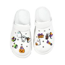 Acessórios De Sapato De Halloween: Decorações De PVC De Alta Qualidade Para Crocs Com Tema De Bruxa