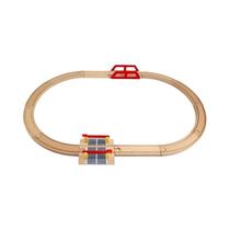 Acessórios De Trilhos De Trem De Madeira Compatíveis Com Todas as Marcas De Brinquedos De Trem De