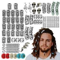 Acessórios Dreadlocks Rechicgu Viking Norse Rune 85 unidades