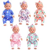 Acessórios e roupas para bonecas Sweet Dolly 5 sets