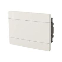 Acessórios Elétricos CD Embutir Porta Branca P-12 DIN Ou 8 Preto com Barramento Branco Mec Tronic Acessórios Elétricos CD Embutir Porta Branca P-12 DIN Ou 8 Preto com Barramento Branco Mec Tronic