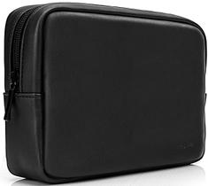 Acessórios: estojo organizador de bolsas ProCase, couro preto