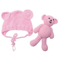 Acessórios fotográficos ECYC Newborn Baby Bear Hat Beanie Acessórios fotográficos ECYC Newborn Baby Bear Hat Beanie