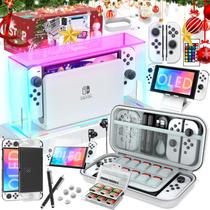 Acessórios HSTOP 25 em 1 para Nintendo Switch OLED