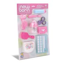 Acessórios p/ boneca-reborn-mamadeira+chupeta e + -divertoys