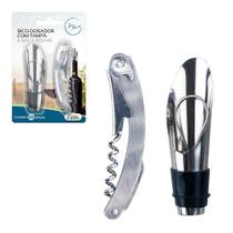 Acessorios P/Vinho 2Pcs (Saca Rolha + Bico) - ARTHOUSE
