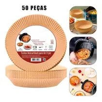 Acessórios Para Air Fryer Forma Protetor Antiaderente