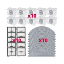 Acessórios Para Aspirador De Pó Roborock Q10 S5 S8 Pro: Escova Principal, Escova Lateral, Filtro,