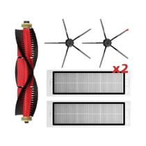 Acessórios Para Aspirador De Pó XiaoMi Roborock S5 S50 S51 S55 S6 S60 S6 Pure, Filtro HEPA, Pano De