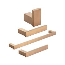 Acessórios Para Banheiro 4 Peças Aço Inox 304 São Domingos Pingoo.casa - Dourado Rose Acessórios Para Banheiro 4 Peças Aço Inox 304 São Domingos Pingoo.casa - Dourado Rose