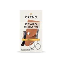 Acessórios para barba Cremo Beard Shears em aço inoxidável