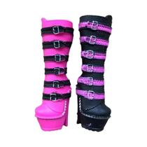 Acessórios para Boneca: Mãos, Sapatos, Botas e Brincos (Branco, Bege e Marrom)