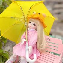 Acessórios para bonecas Mini guarda-chuva para bonecas BJD de 1/6 1/3 45 cm Acessórios para bonecas Mini guarda-chuva para bonecas BJD de 1/6 1/3 45 cm