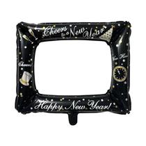 Acessórios Para Cabine De Fotos De Festa De Ano Novo 2026, Balões De Folha Para Decoração De Festa Acessórios Para Cabine De Fotos De Festa De Ano Novo 2026, Balões De Folha Para Decoração De Festa