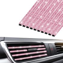 Acessórios para carros INSAUTO Bling Car Air Vent Outlet Trim Pink Acessórios para carros INSAUTO Bling Car Air Vent Outlet Trim Pink