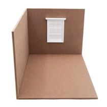 Acessórios para casa de bonecas Odoria Miniature Corner Room Box Acessórios para casa de bonecas Odoria Miniature Corner Room Box