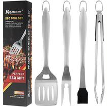 Acessórios para churrasco ROMANTICIST 4 peças Heavy Duty para Top Chef Acessórios para churrasco ROMANTICIST 4 peças Heavy Duty para Top Chef