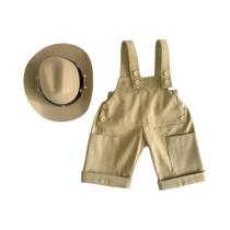 Acessórios Para Fotografia De Bebê Menino Recém-Nascido, Fantasia Com Óculos E Chapéu De Cowboy