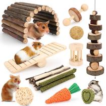 Acessórios para Gaiolas de Hamster YIXUND - 12 Brinquedos para Roedores